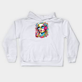 sexy lady Kids Hoodie